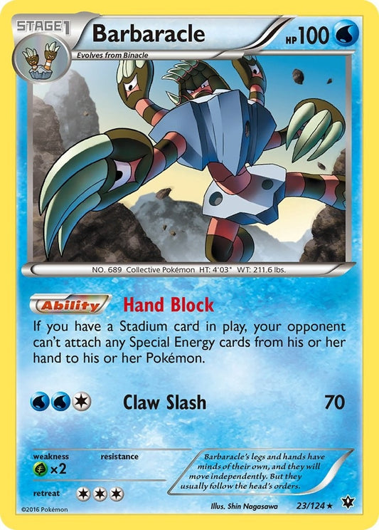 Image for Barbaracle (23/124) (XY - Fates Collide) - Pokemon