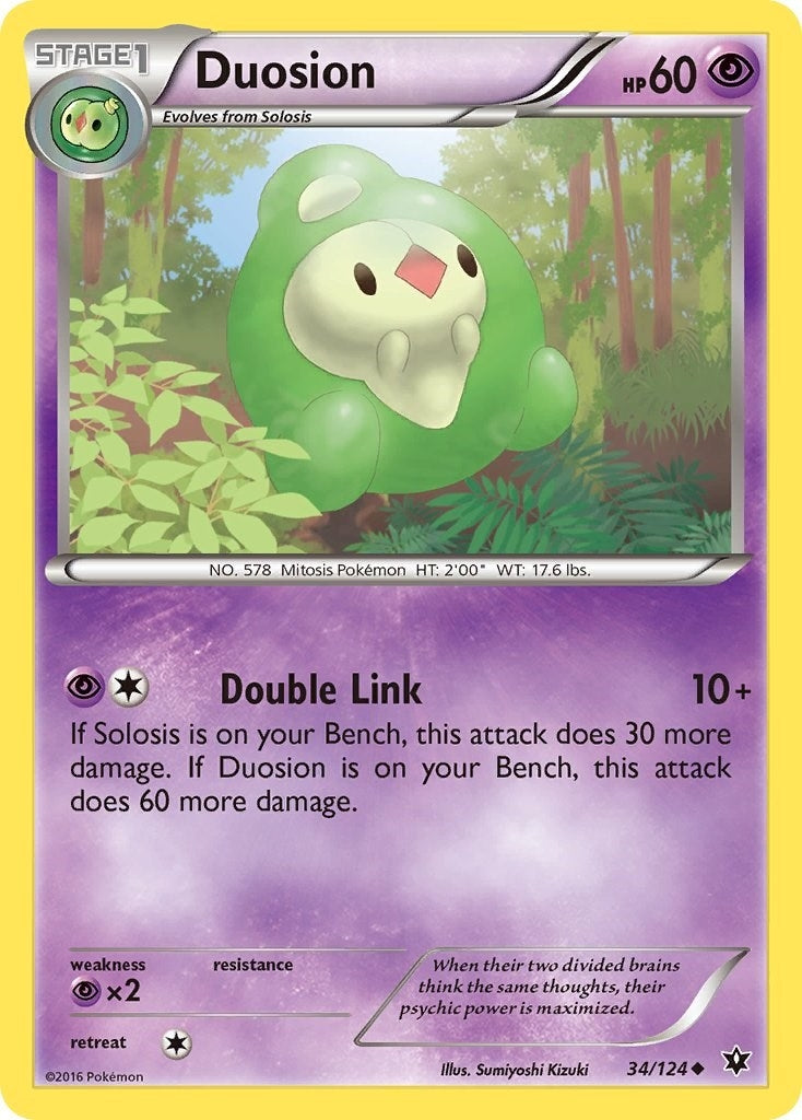 Image for Duosion (34/124) (XY - Fates Collide) - Pokemon
