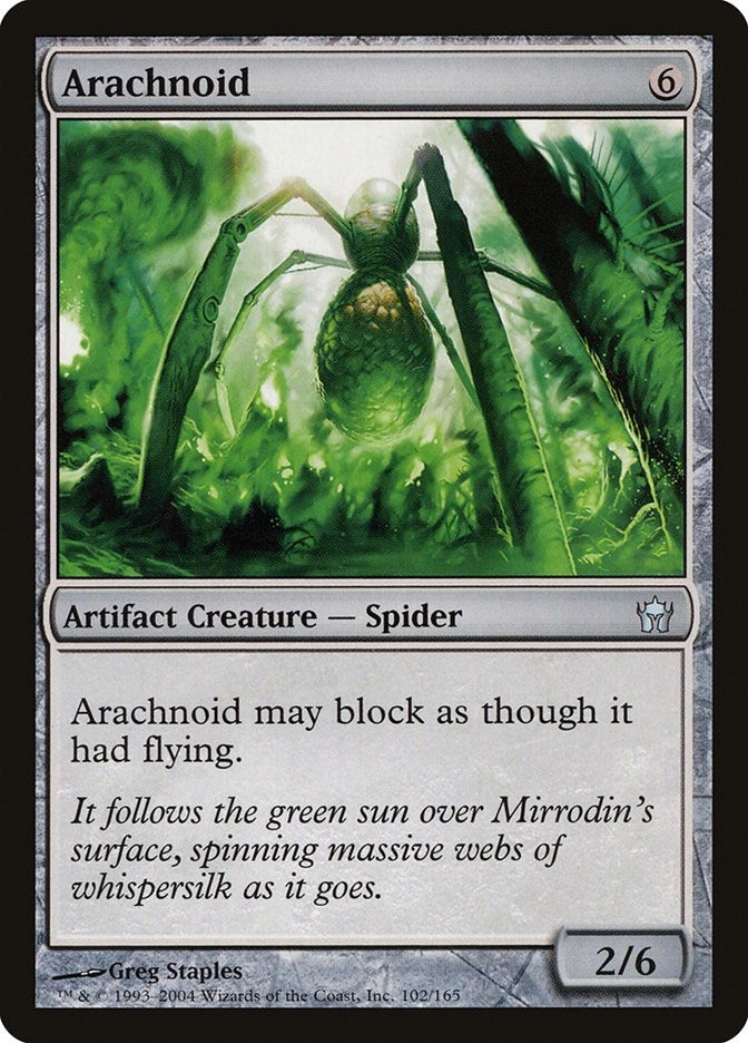 Image for Arachnoid (102) (Fifth Dawn) - Magic: The Gathering