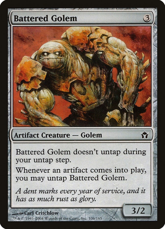 Image for Battered Golem (106) (Fifth Dawn) - Magic: The Gathering