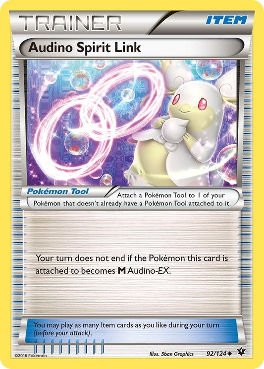 Image for Audino Spirit Link (92/124) (XY - Fates Collide) - Pokemon