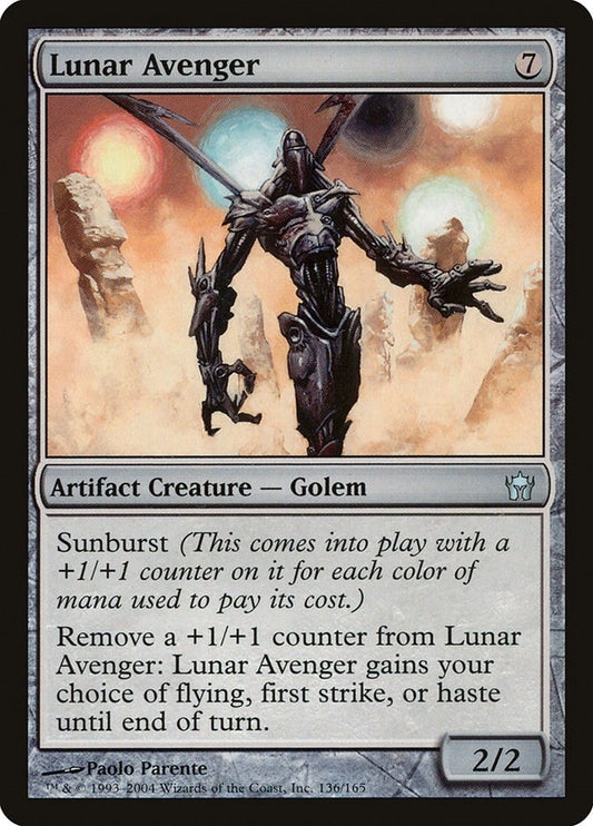 Image for Lunar Avenger (136) (Fifth Dawn) - Magic: The Gathering