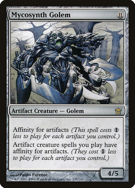 Image for Mycosynth Golem (137) (Fifth Dawn) - Magic: The Gathering