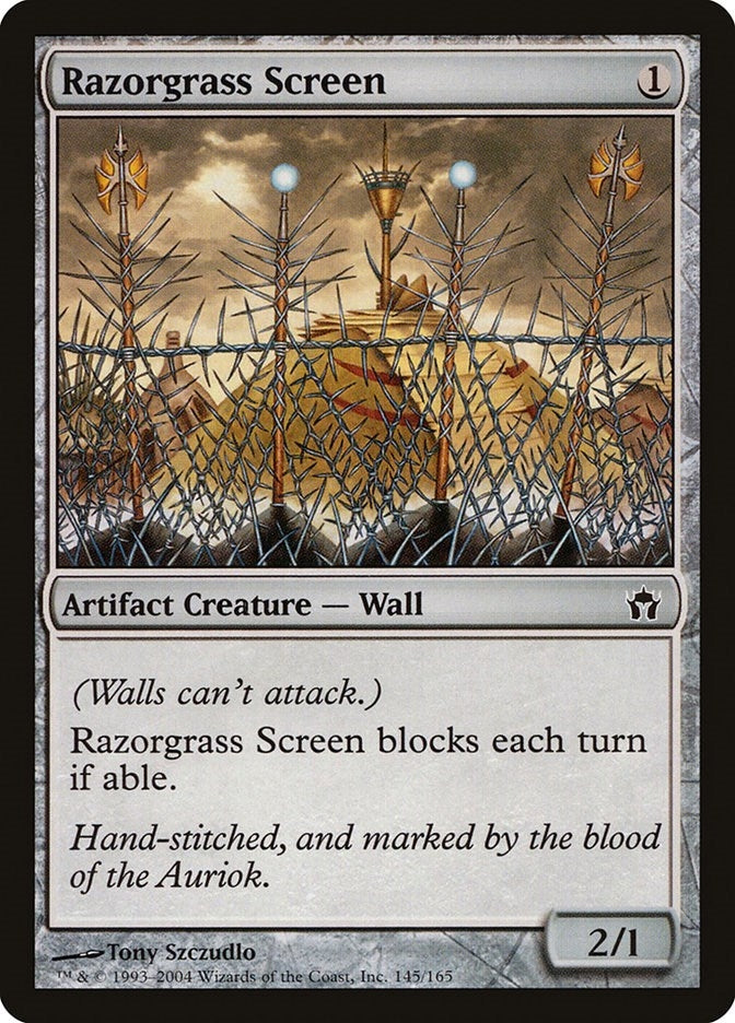 Image for Razorgrass Screen (145) (Fifth Dawn) - Magic: The Gathering