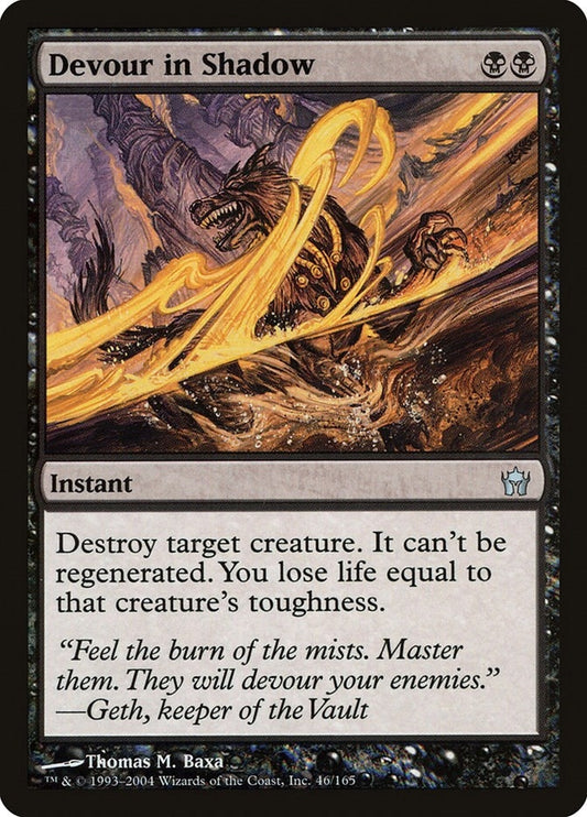 Image for Devour in Shadow (46) (Fifth Dawn) - Magic: The Gathering