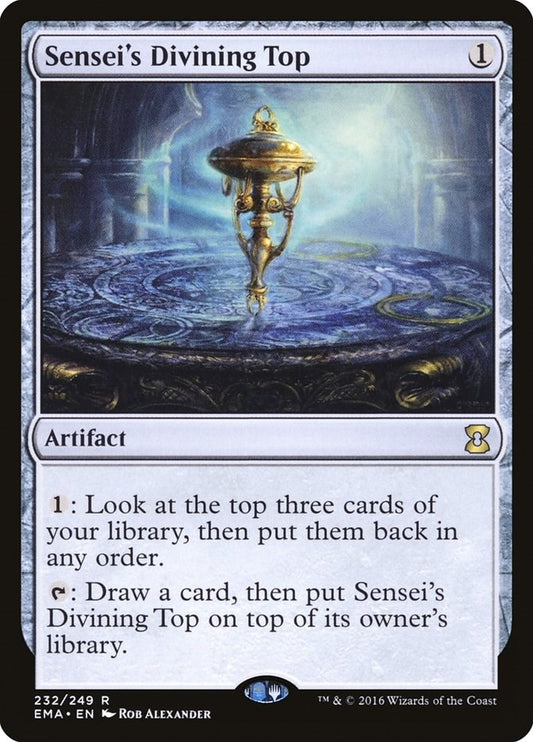 Image for Sensei's Divining Top (232) (Eternal Masters) - Magic: The Gathering