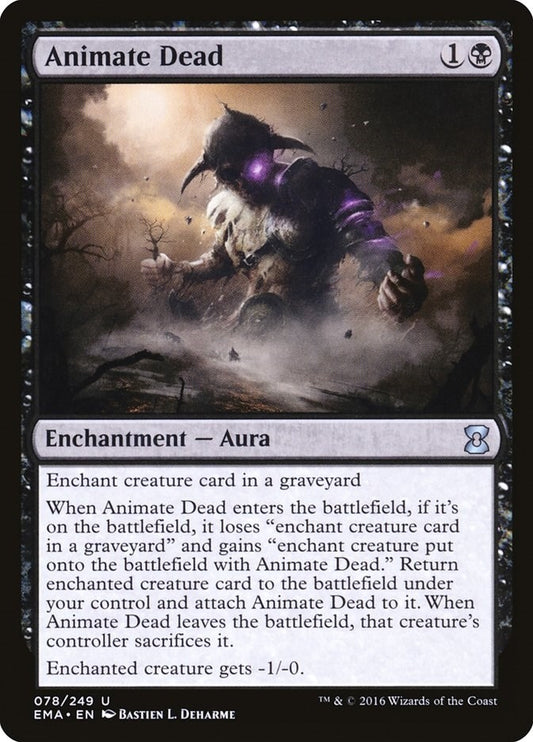 Image for Animate Dead (78) (Eternal Masters) - Magic: The Gathering