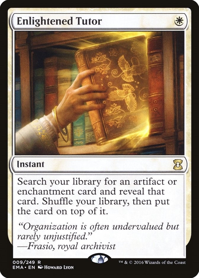Image for Enlightened Tutor (9) (Eternal Masters) - Magic: The Gathering
