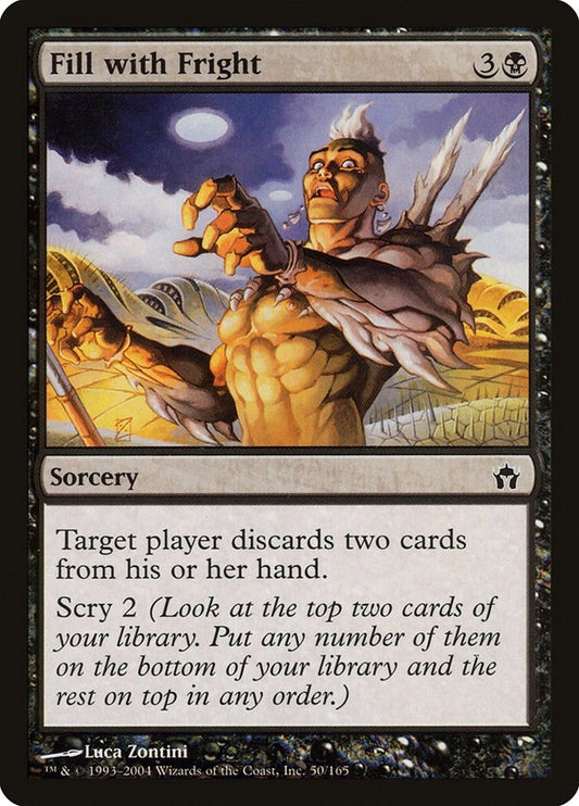 Image for Fill with Fright (50) (Fifth Dawn) - Magic: The Gathering