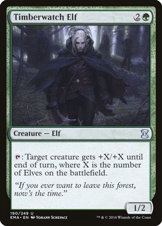 Image for Timberwatch Elf (190) (Eternal Masters) - Magic: The Gathering