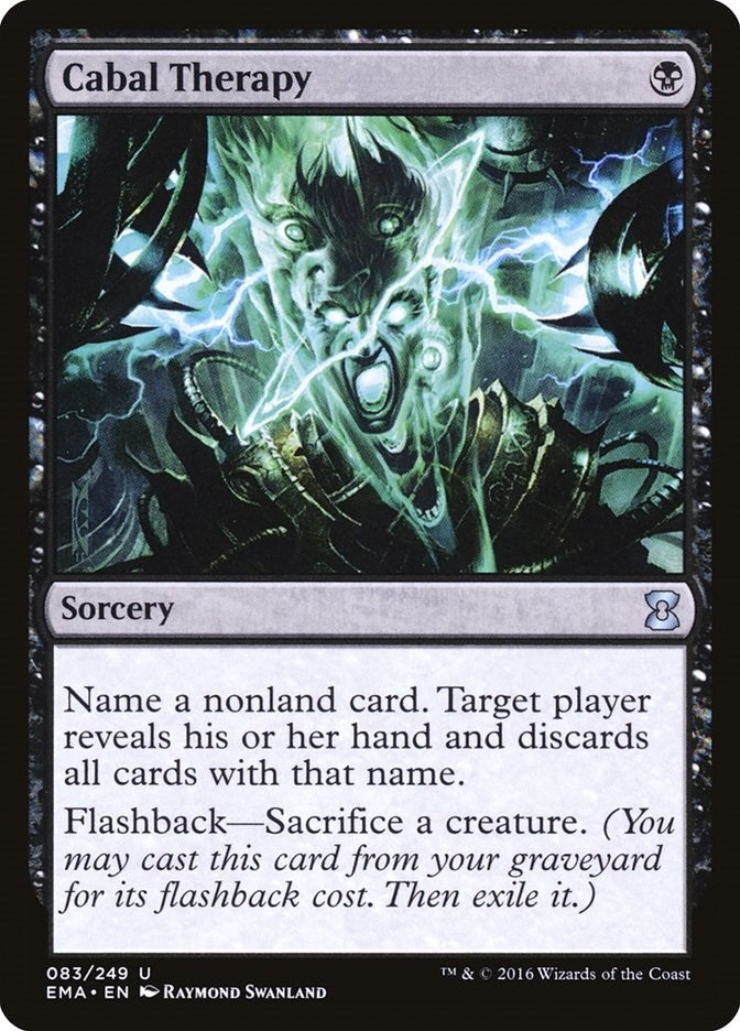 Image for Cabal Therapy (83) (Eternal Masters) - Magic: The Gathering