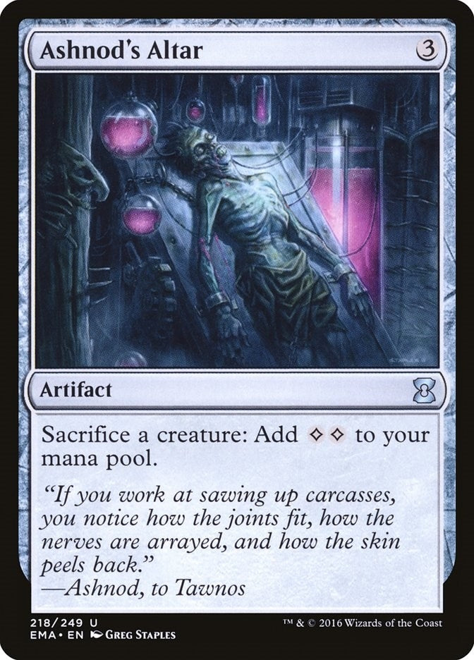 Image for Ashnod's Altar (218) (Eternal Masters) - Magic: The Gathering