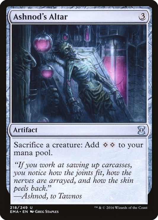 Image for Ashnod's Altar (218) (Eternal Masters) - Magic: The Gathering