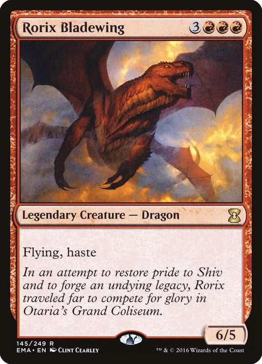 Image for Rorix Bladewing (145) (Eternal Masters) - Magic: The Gathering