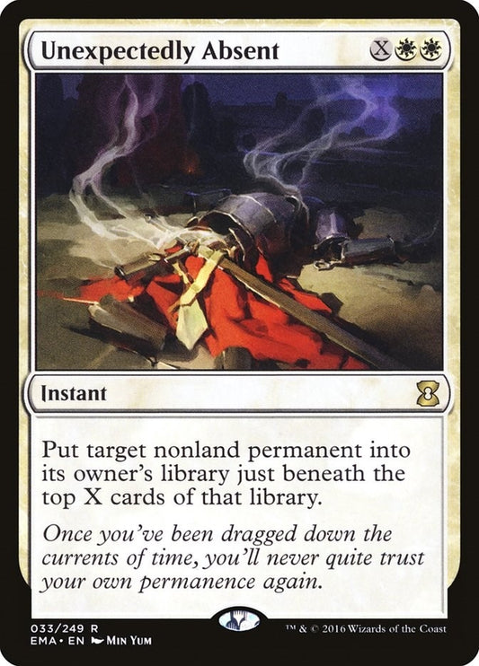 Image for Unexpectedly Absent (33) (Eternal Masters) - Magic: The Gathering