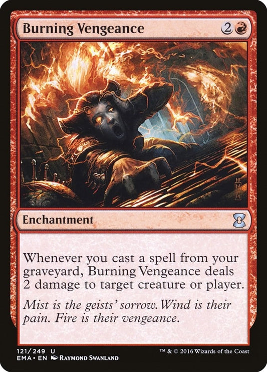 Image for Burning Vengeance (121) (Eternal Masters) - Magic: The Gathering