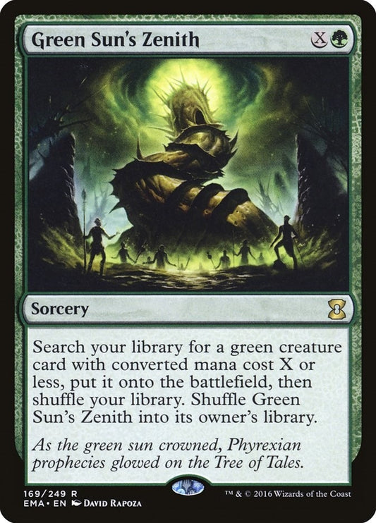 Image for Green Sun's Zenith (169) (Eternal Masters) - Magic: The Gathering
