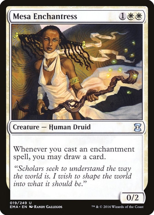 Image for Mesa Enchantress (19) (Eternal Masters) - Magic: The Gathering
