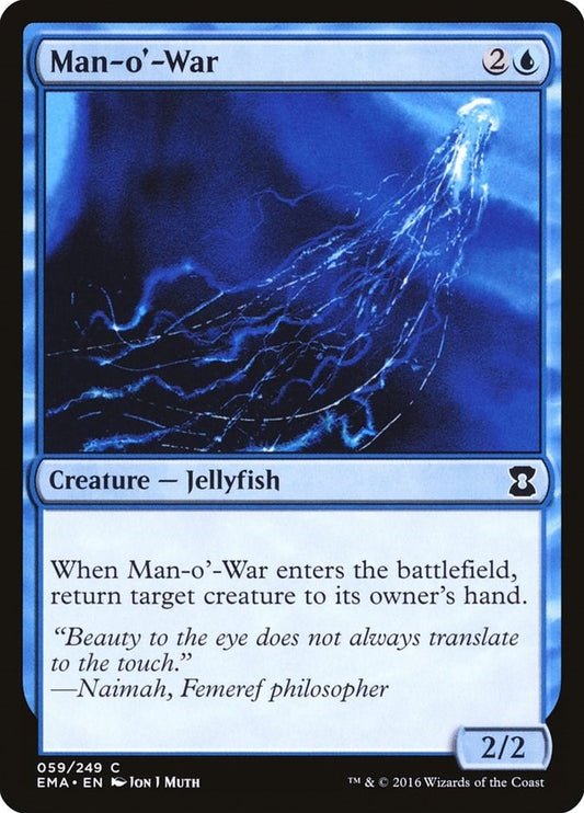 Image for Man-o'-War (59) (Eternal Masters) - Magic: The Gathering