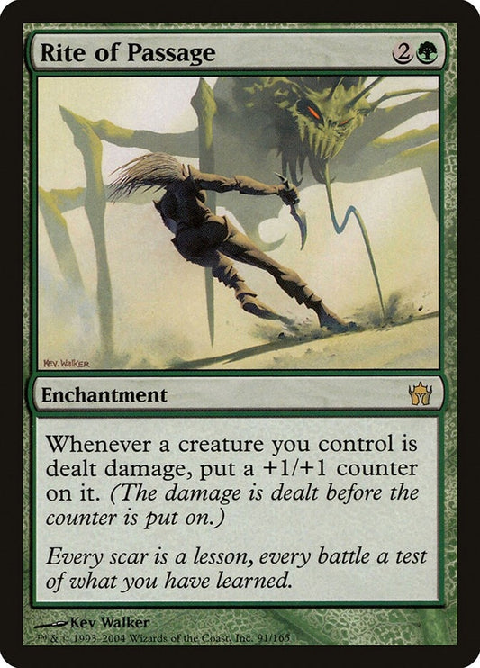 Image for Rite of Passage (91) (Fifth Dawn) - Magic: The Gathering