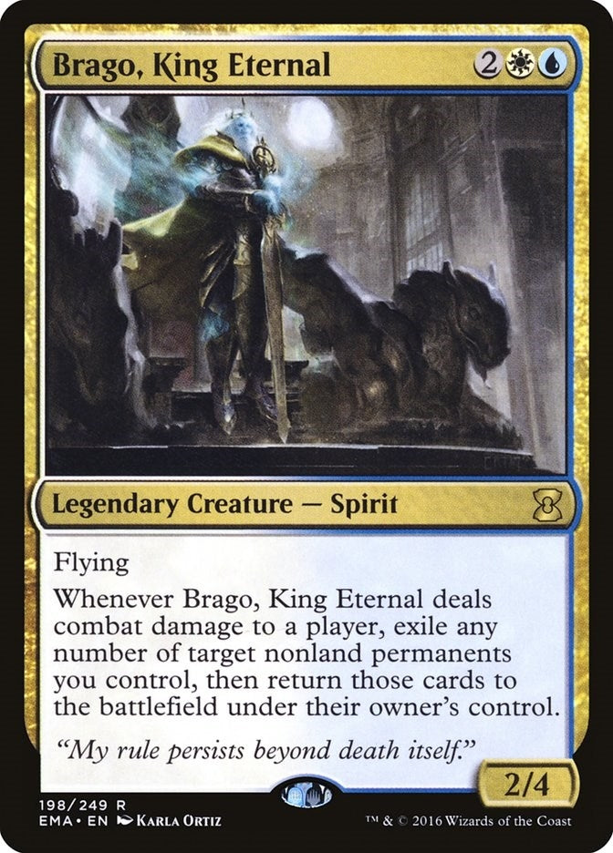 Image for Brago, King Eternal (198) (Eternal Masters) - Magic: The Gathering