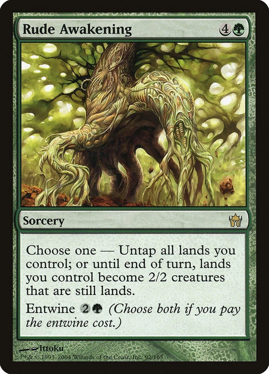 Image for Rude Awakening (92) (Fifth Dawn) - Magic: The Gathering