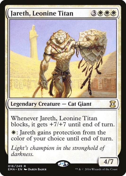 Image for Jareth, Leonine Titan (16) (Eternal Masters) - Magic: The Gathering