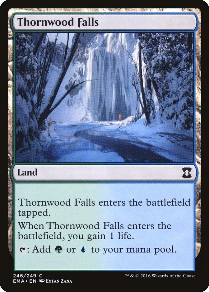 Image for Thornwood Falls (246) (Eternal Masters) - Magic: The Gathering