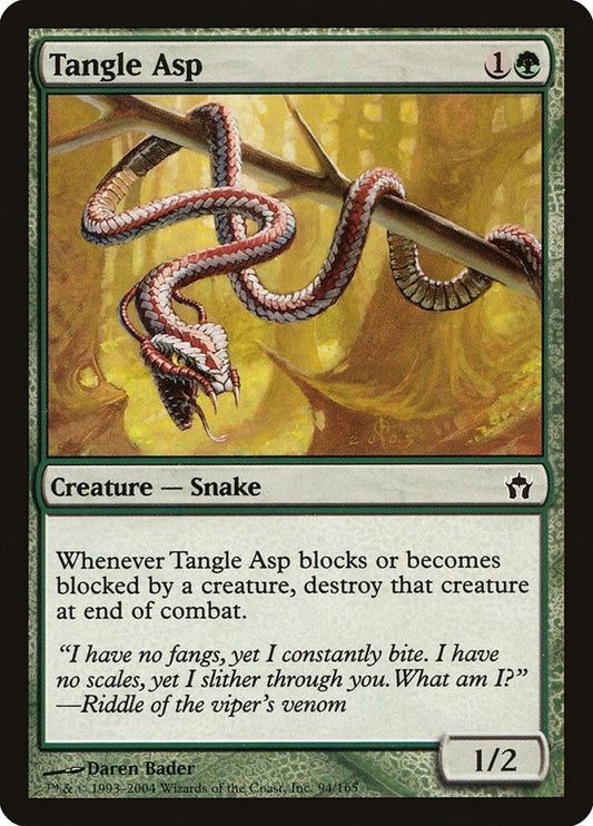Image for Tangle Asp (94) (Fifth Dawn) - Magic: The Gathering