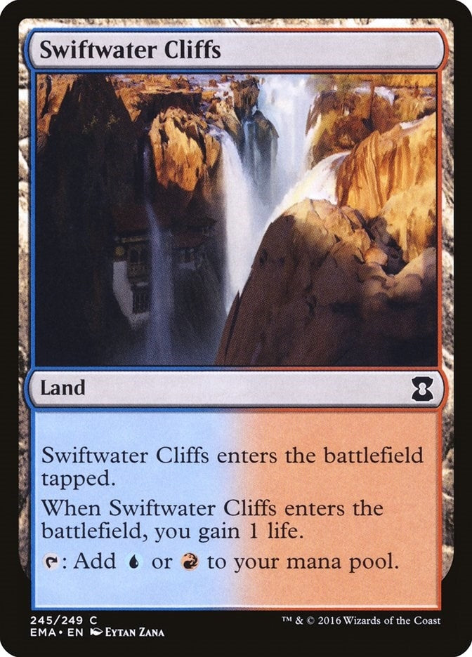 Image for Swiftwater Cliffs (245) (Eternal Masters) - Magic: The Gathering