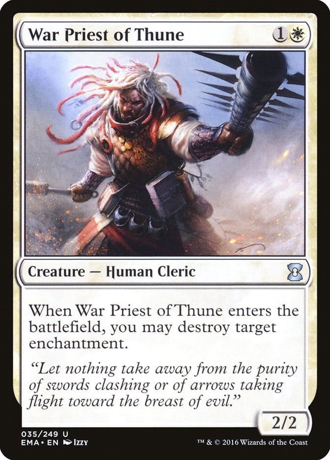 Image for War Priest of Thune (35) (Eternal Masters) - Magic: The Gathering