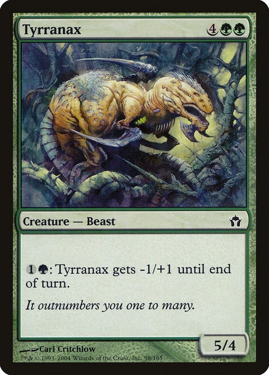 Image for Tyrranax (98) (Fifth Dawn) - Magic: The Gathering