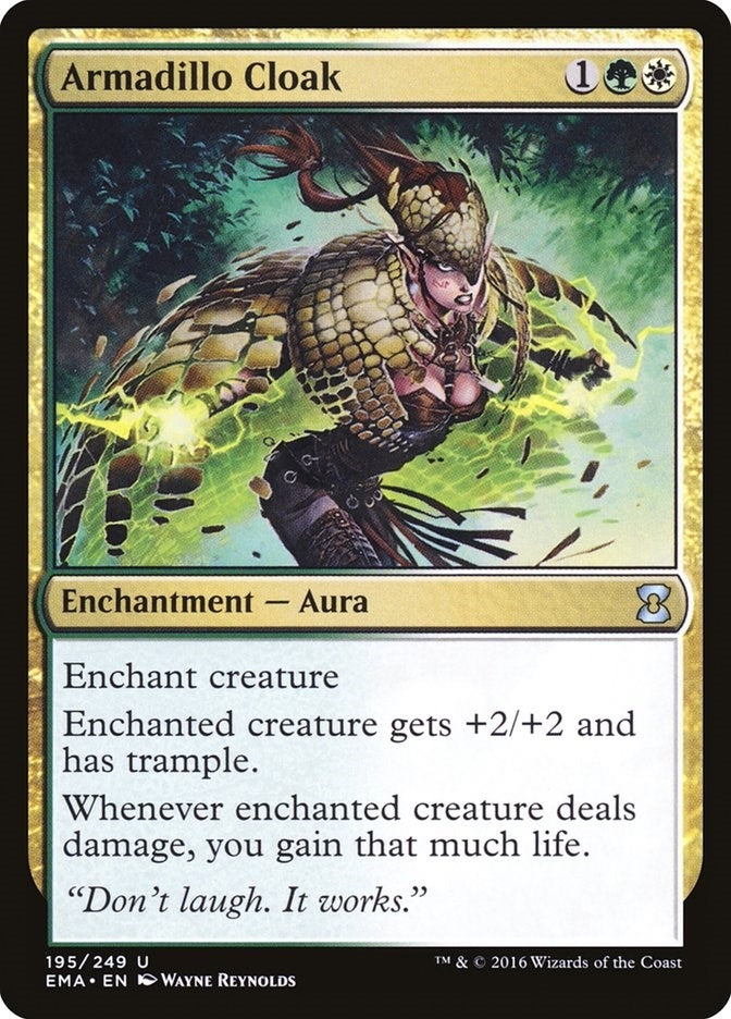 Image for Armadillo Cloak (195) (Eternal Masters) - Magic: The Gathering