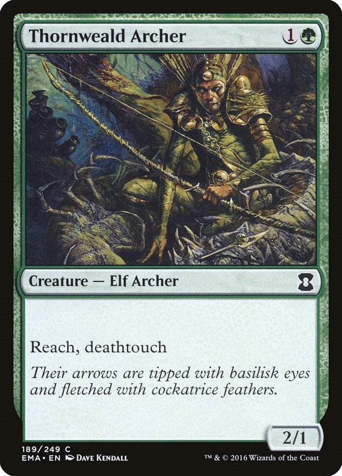 Image for Thornweald Archer (189) (Eternal Masters) - Magic: The Gathering