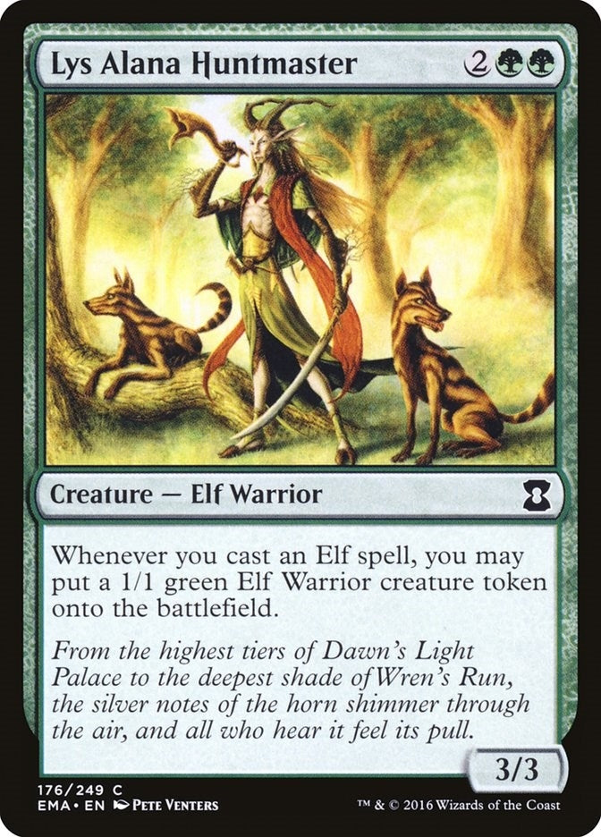 Image for Lys Alana Huntmaster (176) (Eternal Masters) - Magic: The Gathering
