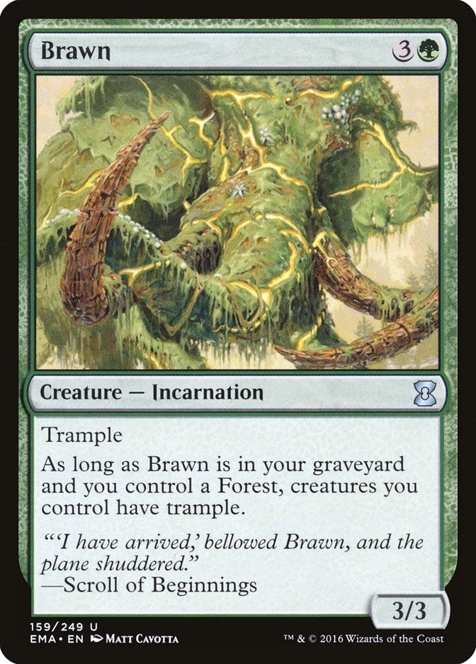 Image for Brawn (159) (Eternal Masters) - Magic: The Gathering
