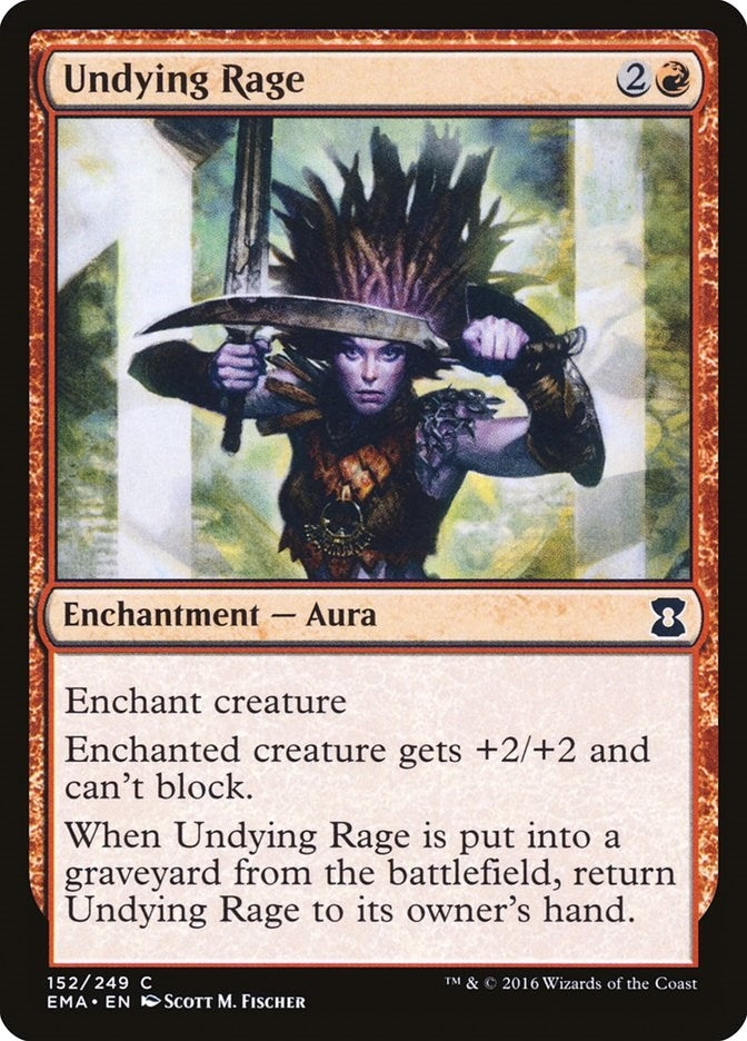 Image for Undying Rage (152) (Eternal Masters) - Magic: The Gathering