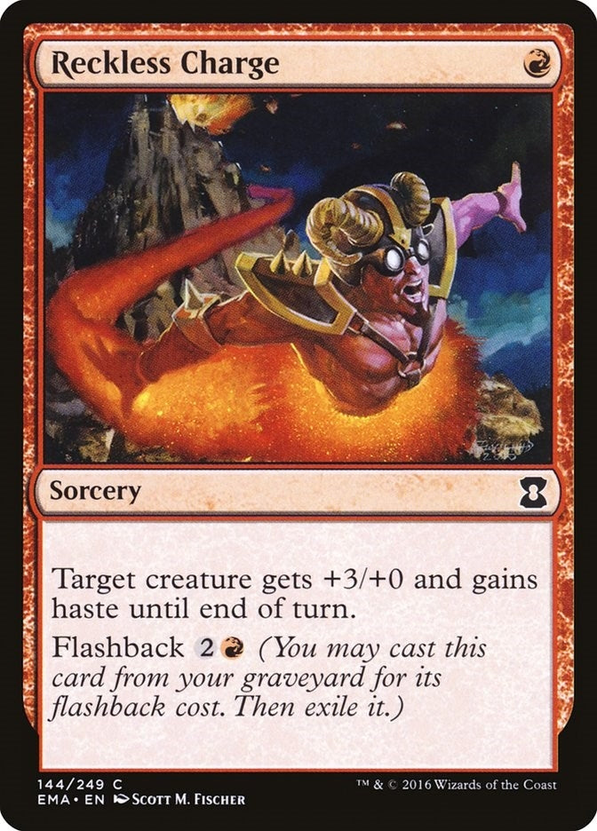 Image for Reckless Charge (144) (Eternal Masters) - Magic: The Gathering