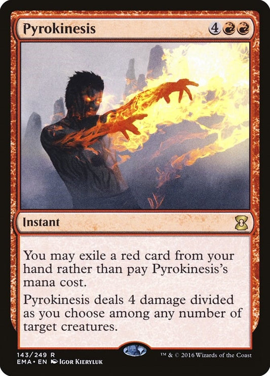 Image for Pyrokinesis (143) (Eternal Masters) - Magic: The Gathering