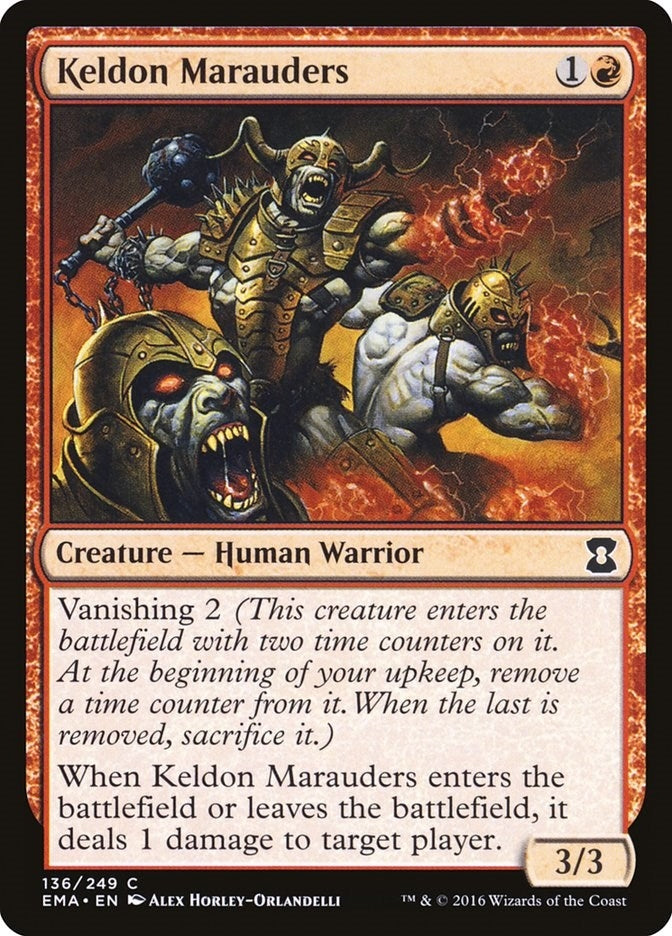 Image for Keldon Marauders (136) (Eternal Masters) - Magic: The Gathering