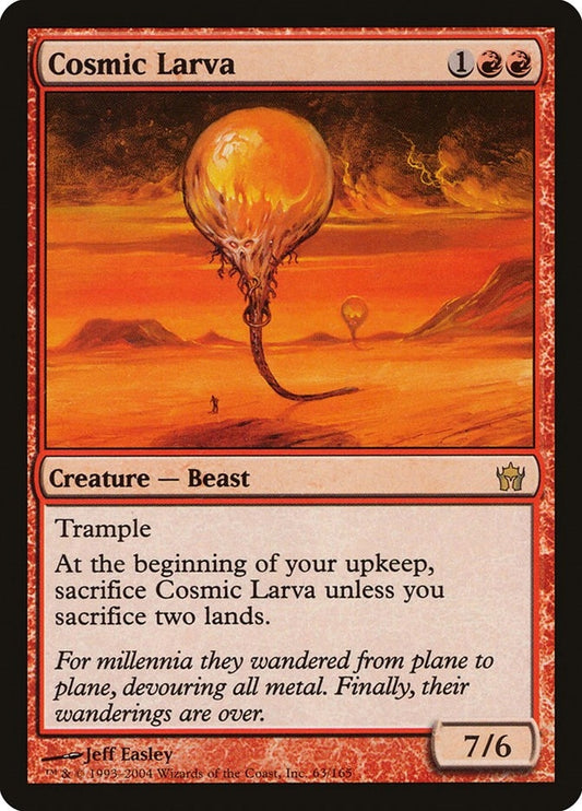 Image for Cosmic Larva (63) (Fifth Dawn) - Magic: The Gathering