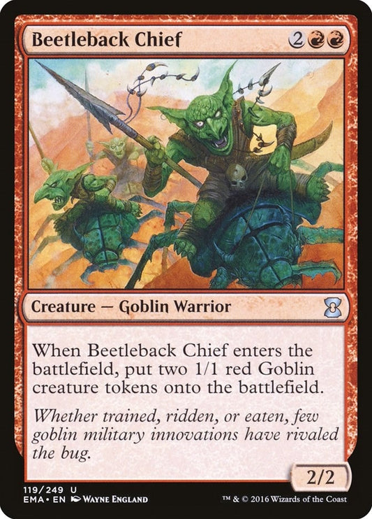 Image for Beetleback Chief (119) (Eternal Masters) - Magic: The Gathering