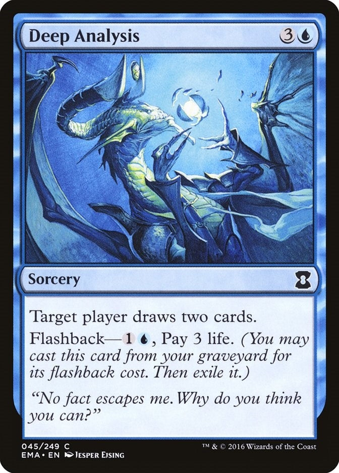 Image for Deep Analysis (45) (Eternal Masters) - Magic: The Gathering