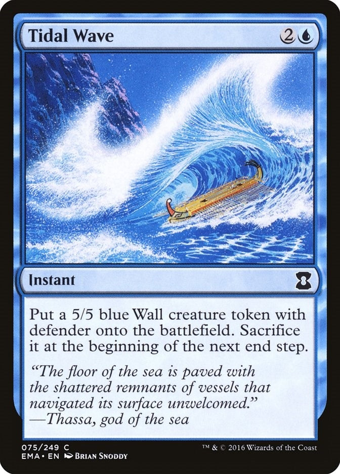 Image for Tidal Wave (75) (Eternal Masters) - Magic: The Gathering