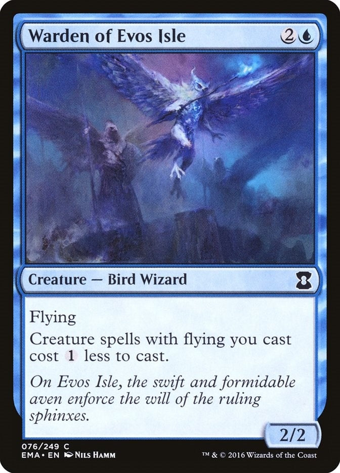 Image for Warden of Evos Isle (76) (Eternal Masters) - Magic: The Gathering