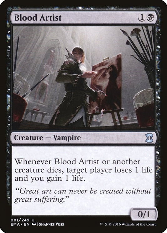 Image for Blood Artist (81) (Eternal Masters) - Magic: The Gathering
