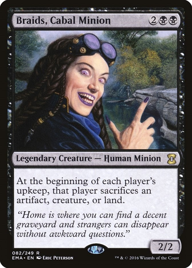 Image for Braids, Cabal Minion (82) (Eternal Masters) - Magic: The Gathering