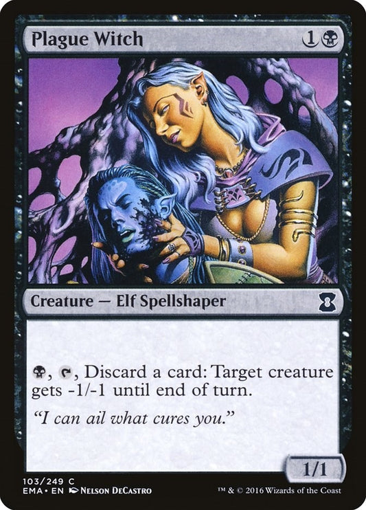 Image for Plague Witch (103) (Eternal Masters) - Magic: The Gathering