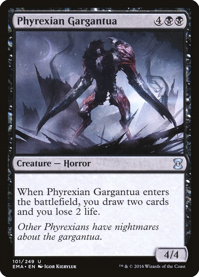Image for Phyrexian Gargantua (101) (Eternal Masters) - Magic: The Gathering