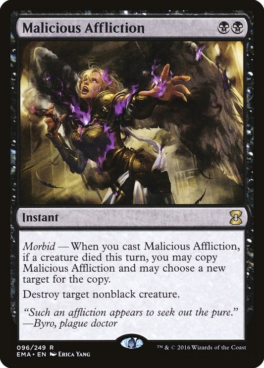 Image for Malicious Affliction (96) (Eternal Masters) - Magic: The Gathering